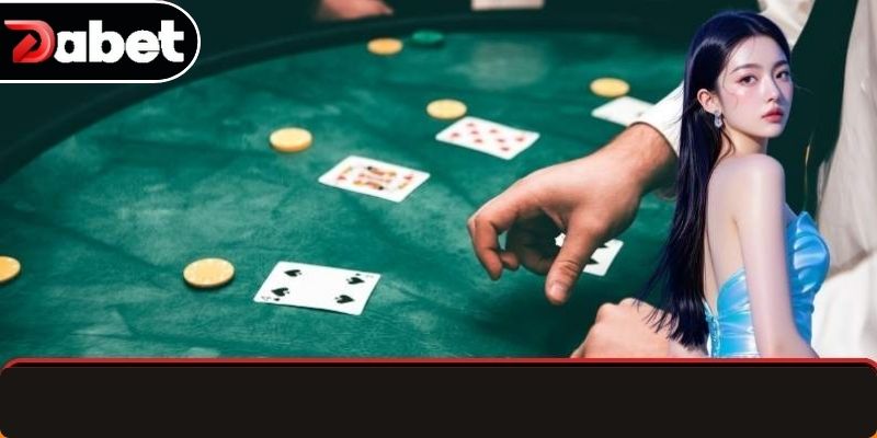 Dealer xinh đẹp trong sảnh cược trực tuyến